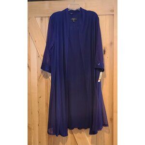 R & M Richards 2 Piece Jacket Dress in Royal Blue